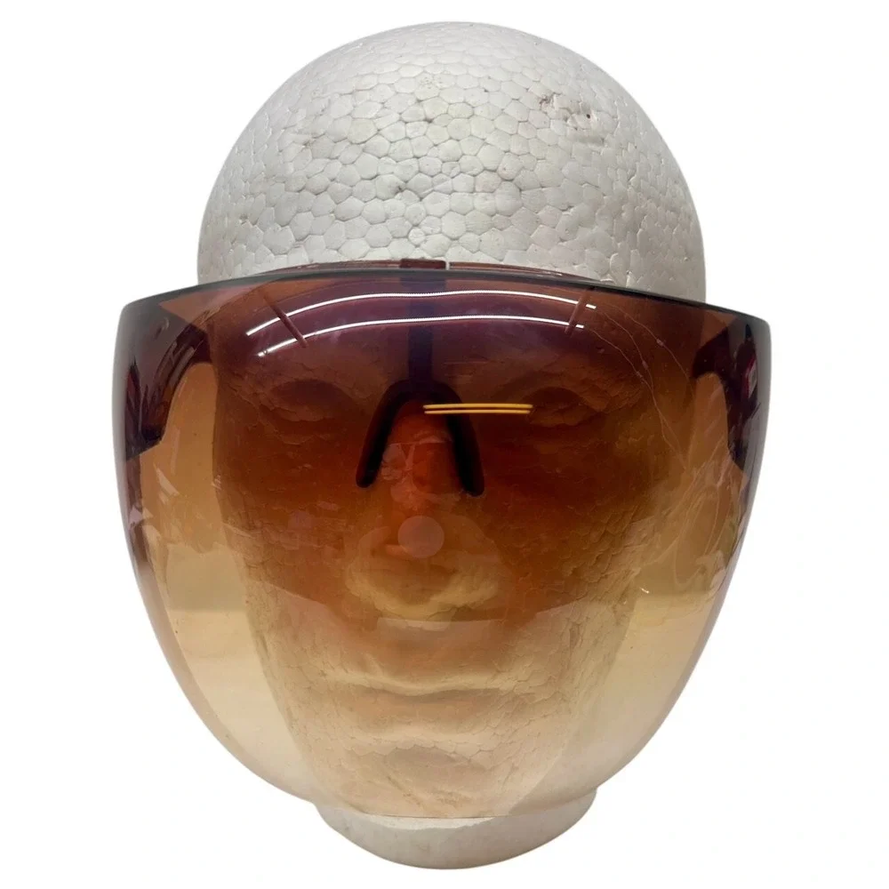 Face shield and Protective Glasses/Goggles Safety Glasses- Anti-spray Mask Amber